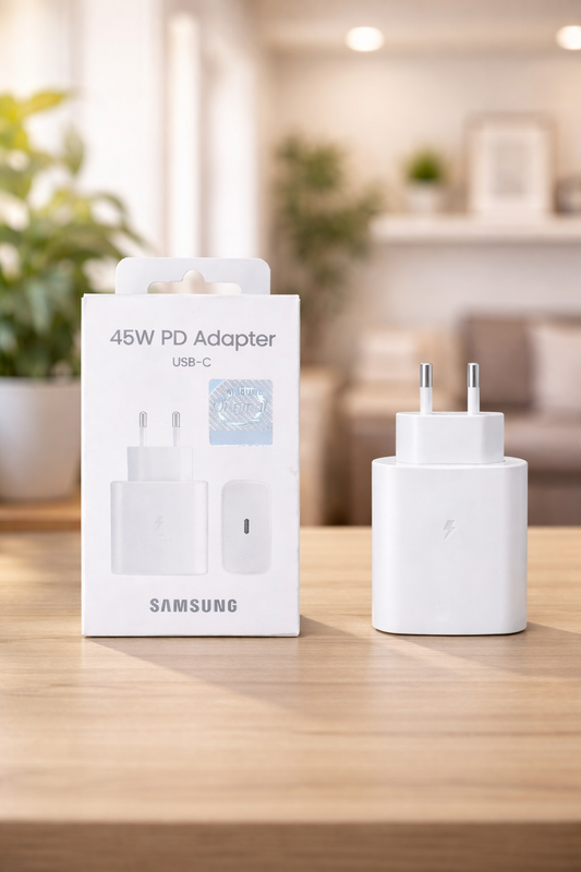 Samsung 45W Super Fast Charger USB-C PD Adapter for Galaxy Devices