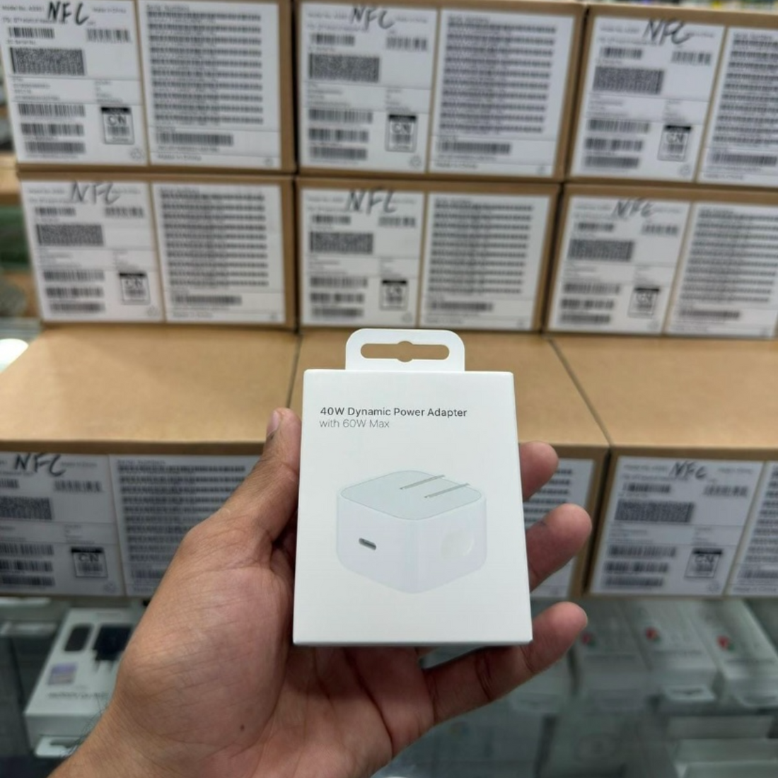 40W Dynamic Power Adapter with 60W Max With Free Data Cable