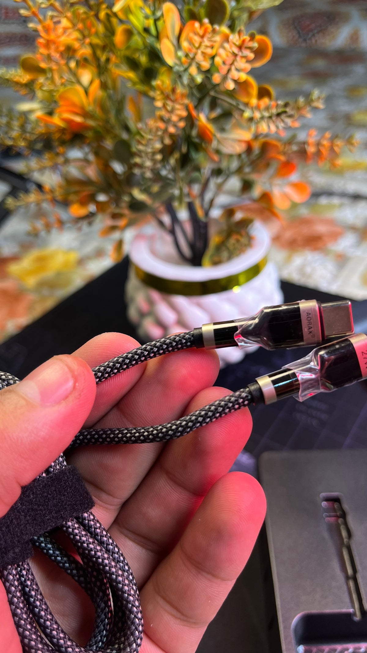 AORAX 27W Type-C to Lightning Fast Charging Data Cable – 1 Meter