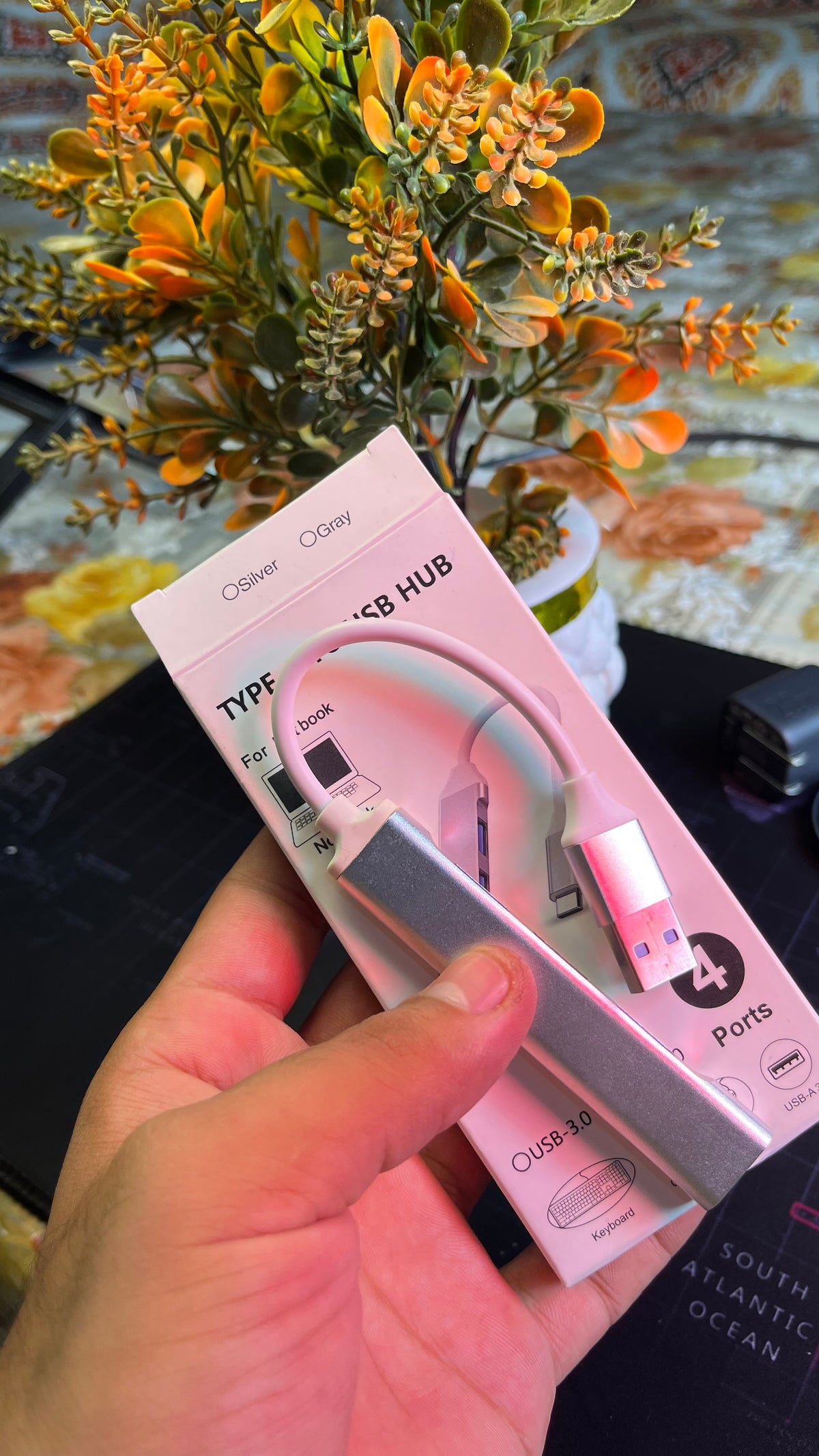 USB to USB Hub – 4 Port USB Adapter