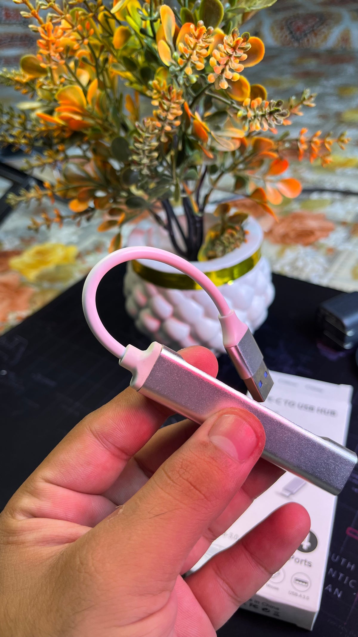 USB to USB Hub – 4 Port USB Adapter