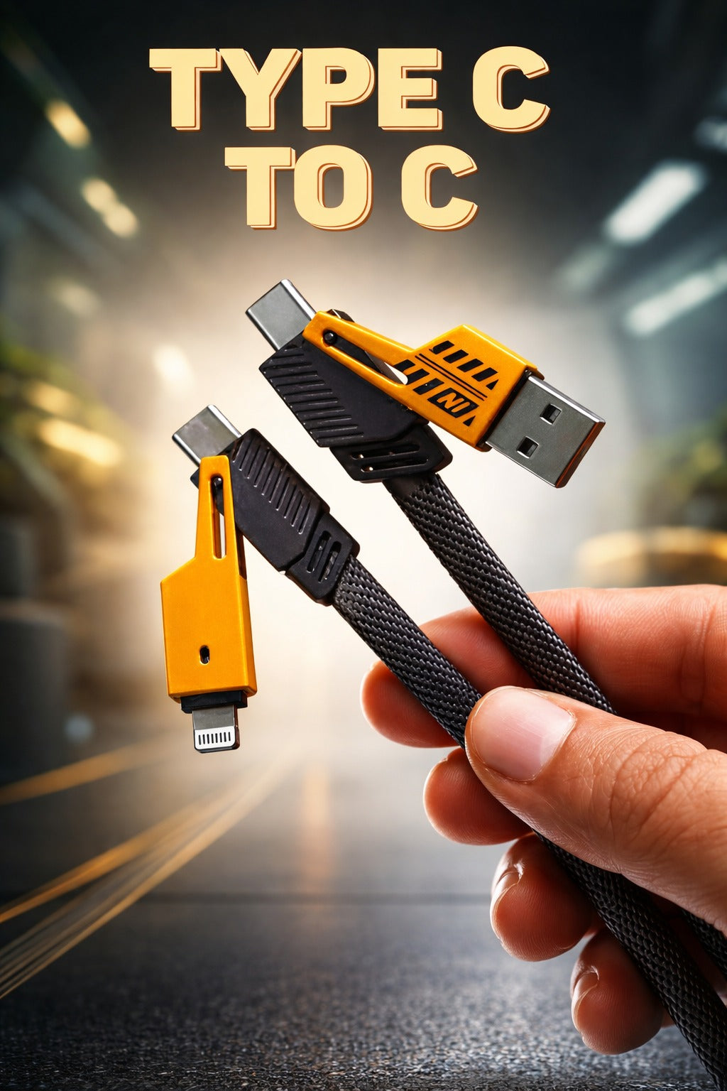 45W Super Fast Charger Adapter + Free 4-in-1 Fast Charging Cable | Mobile Charger